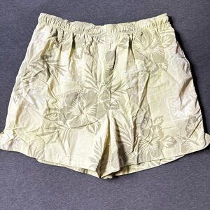 Tommy Bahama Cream Floral Men's Swim Trunks
